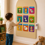 Eğitici Manyetik Puzzle Seti Araçlar