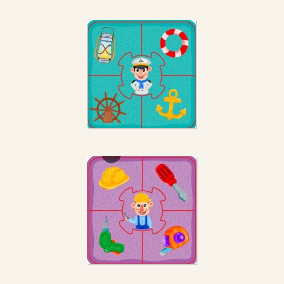 Eğitici Manyetik Puzzle Seti Hayvanlar